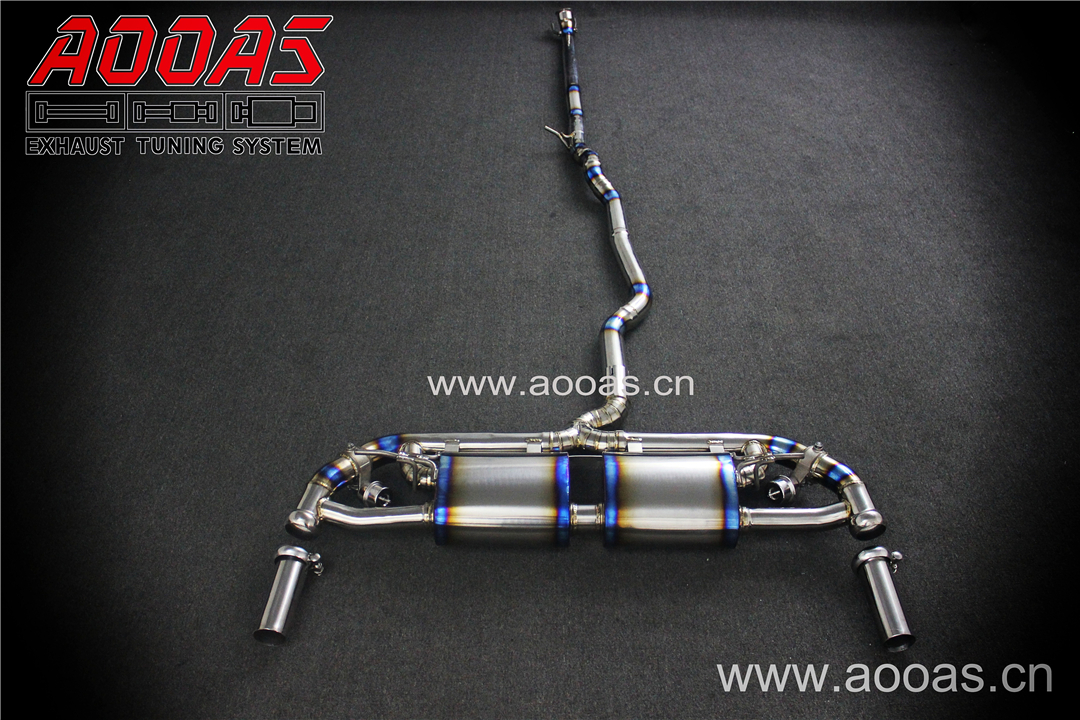 2017 Mercedes Benz CLA200 CLA220 CLA260 Titanium / Valvetronic Catback System